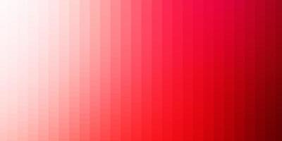 textura de vetor vermelho claro em ilustração colorida de estilo retangular com retângulos gradientes e modelo de quadrados para celulares
