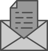 o email vetor ícone Projeto