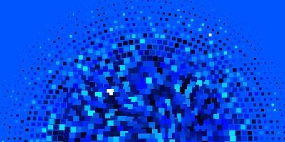 textura de vetor azul claro em estilo retangular nova ilustração abstrata com modelo de formas retangulares para celulares