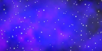 textura vector roxo claro com belas estrelas ilustração colorida em estilo abstrato com design de estrelas gradientes para a promoção de seus negócios