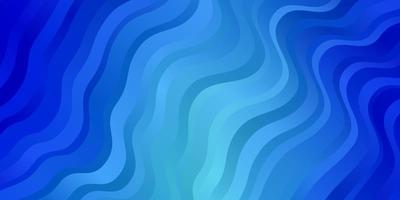 fundo vector azul claro com linhas irônicas amostra brilhante com formas coloridas de linhas curvas design inteligente para suas promoções
