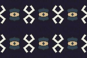motivo ikat floral paisley bordado fundo. ikat padronizar geométrico étnico oriental padronizar tradicional.asteca estilo abstrato vetor Projeto para textura,tecido,vestuário,embrulho,sarongue.