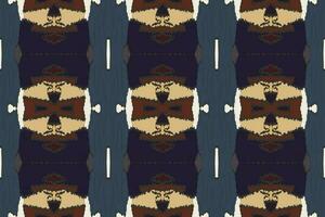 ikat tecido paisley bordado fundo. ikat asteca geométrico étnico oriental padronizar tradicional.asteca estilo abstrato vetor ilustração.design para textura,tecido,vestuário,embrulho,sarongue.