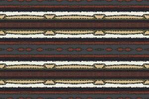 ikat tecido paisley bordado fundo. ikat padrões geométrico étnico oriental padronizar tradicional.asteca estilo abstrato vetor ilustração.design para textura,tecido,vestuário,embrulho,sarongue.