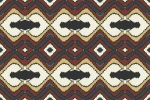 ikat damasco paisley bordado fundo. ikat damasco geométrico étnico oriental padronizar tradicional.asteca estilo abstrato vetor ilustração.design para textura,tecido,vestuário,embrulho,sarongue.