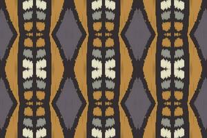 ikat paisley padronizar bordado fundo. ikat impressão geométrico étnico oriental padronizar tradicional.asteca estilo abstrato vetor ilustração.design para textura,tecido,vestuário,embrulho,sarongue.