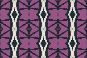 ikat tecido paisley bordado fundo. ikat vetor geométrico étnico oriental padronizar tradicional.asteca estilo abstrato vetor ilustração.design para textura,tecido,vestuário,embrulho,sarongue.