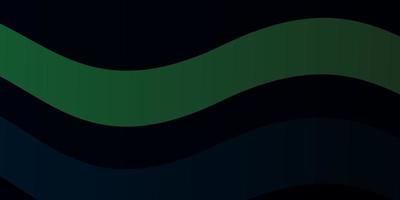 pano de fundo de vetor azul claro verde com ilustração abstrata de arco circular com padrão de arcos gradientes para comerciais