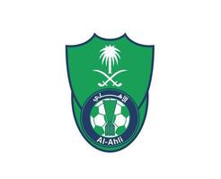 al ahli clube logotipo símbolo saudita arábia futebol abstrato Projeto vetor ilustração