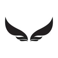 vôo asas logotipo ilustração. vetor