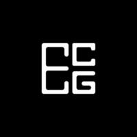 ecg carta logotipo criativo Projeto com vetor gráfico, ecg simples e moderno logotipo. ecg luxuoso alfabeto Projeto