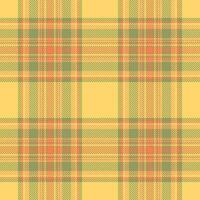 fundo têxtil tartan do vetor textura desatado com uma Verifica xadrez padronizar tecido.