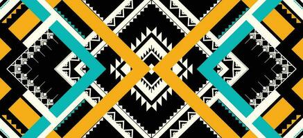 geométrico étnico padronizar. navajo, ocidental, americano, africano, asteca motivo, flora listrado . Projeto para moda, papel de parede, roupas, embrulho,batik,tecido,telha, casa médico e imprime. vetor ilustração