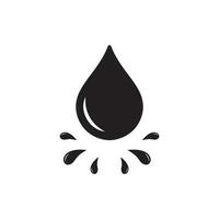 solta ícone vetor . plano ícone água solta símbolo