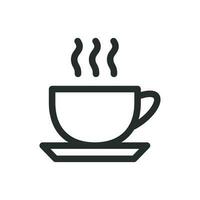 café copo ícone vetor Projeto ilustração cafeteria conceito o negócio