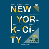 Novo Iorque cidade gráfico, tipografia vetor, ilustração, para impressão t camisa, com Tóquio Japão moderno estilo vetor