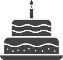 aniversário ícone vetor imagem. adequado para Móvel aplicativos, rede apps e impressão meios de comunicação.