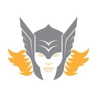 Thor ícone logotipo Projeto vetor