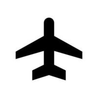 avião ícone vetor símbolo Projeto ilustração