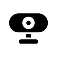 Webcam ícone vetor símbolo Projeto ilustração