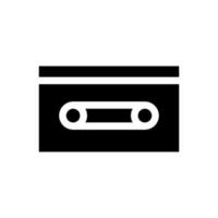 cassete ícone vetor símbolo Projeto ilustração