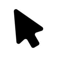 rato clique ícone vetor símbolo Projeto ilustração