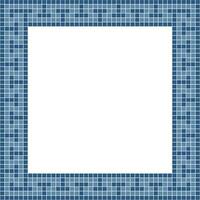 marinha azul telha quadro, mosaico telha quadro, telha quadro, desatado padrão, mosaico desatado padrão, mosaico azulejos textura ou fundo. banheiro parede azulejos, chão azulejos com lindo padronizar vetor