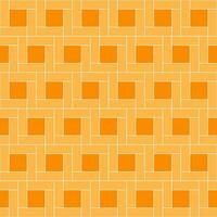 quadrado vetor padronizar. laranja quadrado padronizar. desatado geométrico padronizar para roupas, invólucro papel, pano de fundo, fundo, presente cartão.