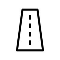 estrada ícone vetor símbolo Projeto ilustração