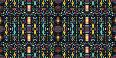 desatado batik padrão, sem costura tribal batik padrão, e desatado motivo padronizar assemelhar-se étnico boho, asteca e ikat estilos.projetados para usar dentro cetim,papel de parede,tecido,cortina,tapete,batik bordado vetor