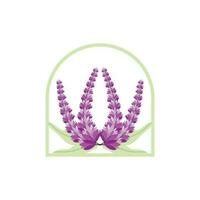 lavanda logotipo, roxa plantar vetor, jardim projeto, ilustração símbolo modelo vetor