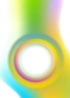 colorida luz líquido ondulado formas abstrato fundo vetor