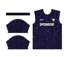 colorida Esportes jérsei Projeto para sublimação ou futebol kit Projeto para sublimação vetor