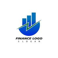 financeiro logotipo, Projeto inspiração vetor modelo para o negócio