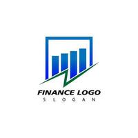 financeiro logotipo, Projeto inspiração vetor modelo para o negócio