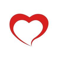 coleção de ícones de corações. símbolo do coração do dia dos namorados. vetor