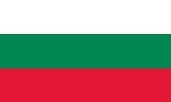 bulgaria oficialmente bandeira vetor