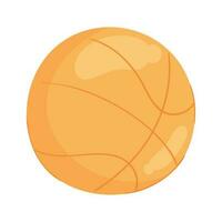 basquetebol esporte balão equipamento ícone vetor