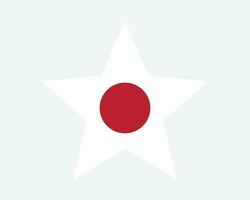 Japão Estrela bandeira vetor