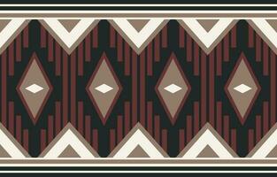 tapete padronizar. desatado geometria. ocidental feito à mão selim cobertor tapete padrão, asteca, vetor
