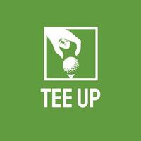 golfe logotipo conceito vetor