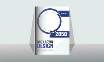 design de capa de livro corporativo vetor
