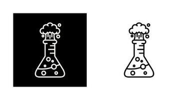 ícone de vetor de explosão de laboratório