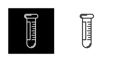 ícone de vetor de tubos de amostra