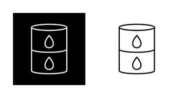 ícone de vetor de barril de petróleo