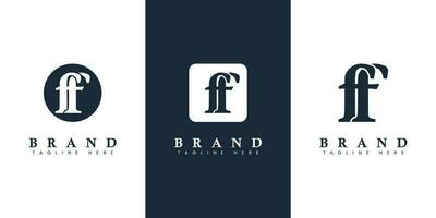 moderno e simples minúsculas ff carta logotipo, adequado para qualquer o negócio com ff iniciais. vetor