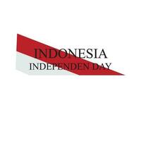 independência dia do Indonésia vetor Projeto modelo