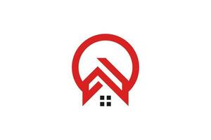 moderno casa logotipo Projeto vetor ícone com criativo conceito ilustração
