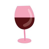 copo de vinho bebida ícone isolado vetor