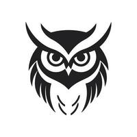 coruja pássaro logotipo ilustração vetor Projeto
